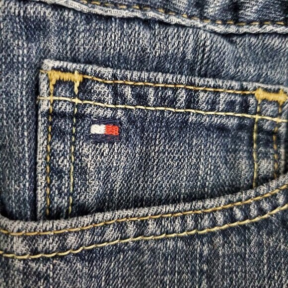 Tommy Hilfiger High Waist Jean Shorts - Picture 4 of 7